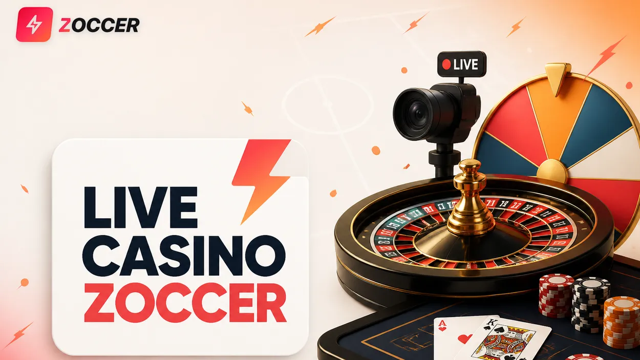 Live casino Zoccer: croupier in tempo reale