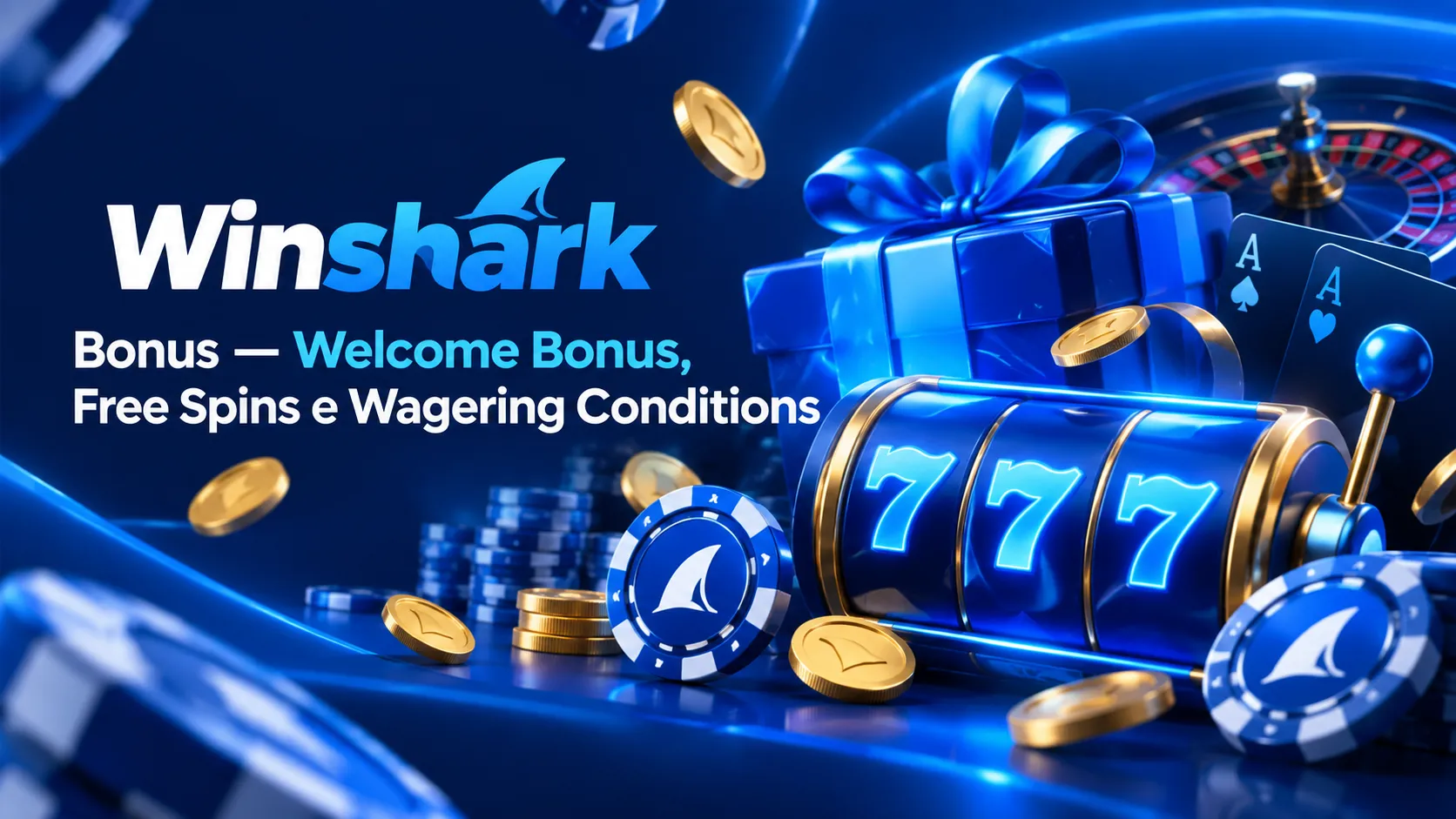 Winshark Bonus — Welcome Bonus, Free Spins e Wagering Conditions